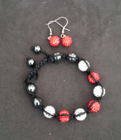 Lot Bracelet et boucles d'oreilles